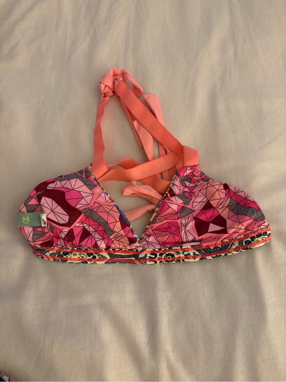 Maaji Bikini top size medium reversible